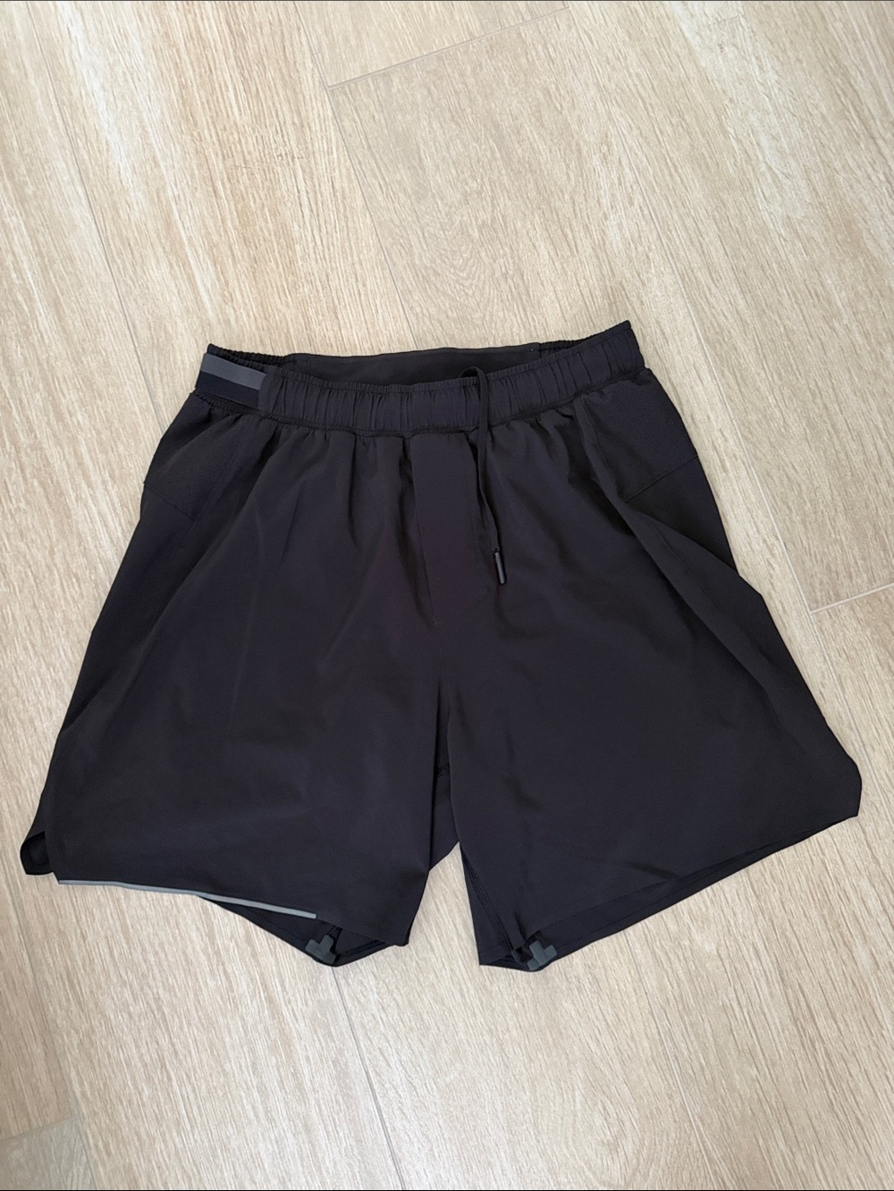 lululemon athletica Men's Black Athletic Shorts